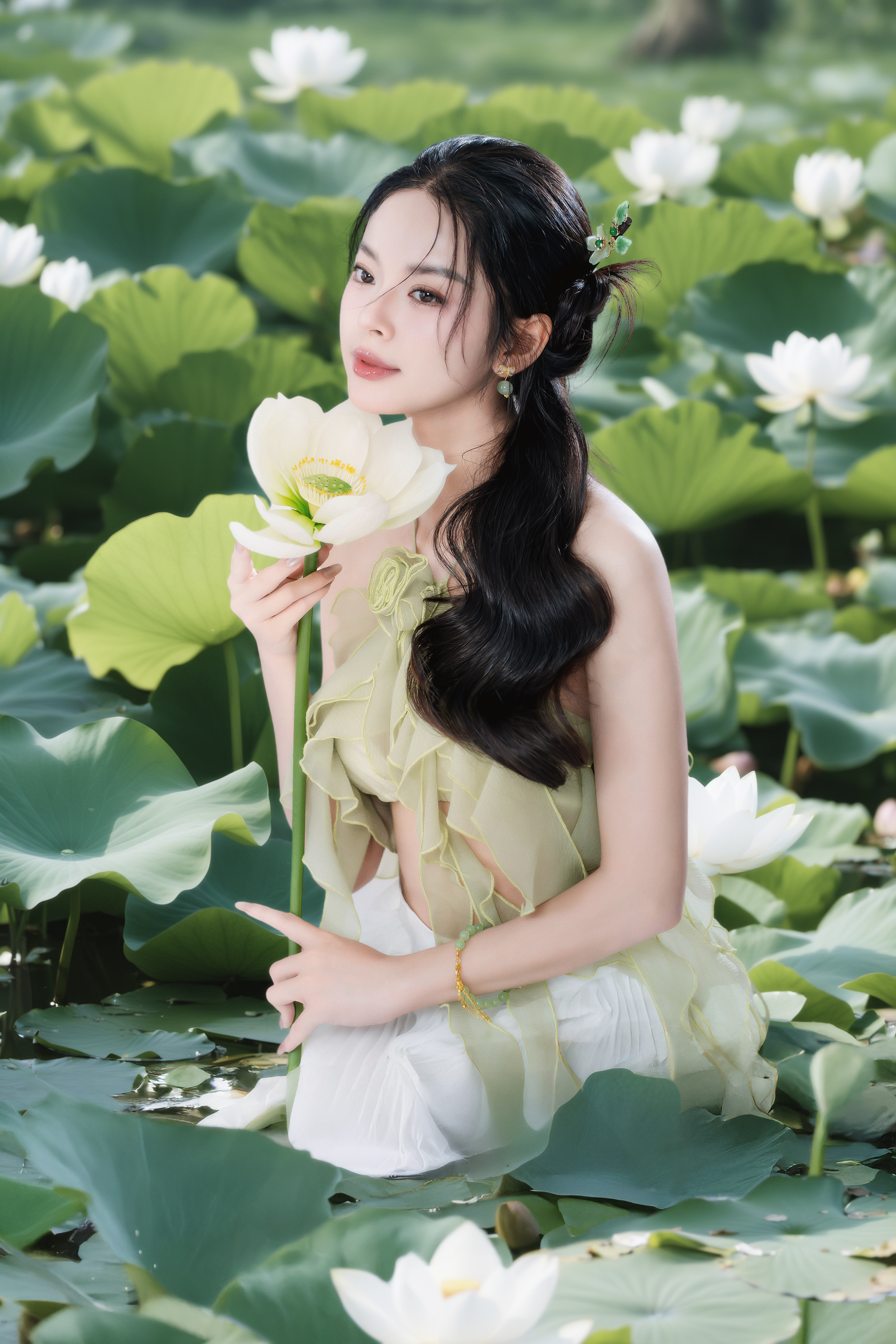 Lotus Reverie: High-End Lookbook Concept - 1