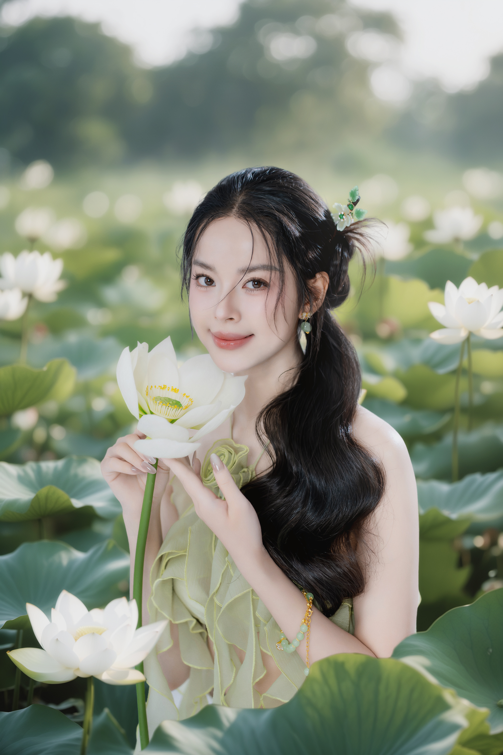 Lotus Reverie: High-End Lookbook Concept - 3