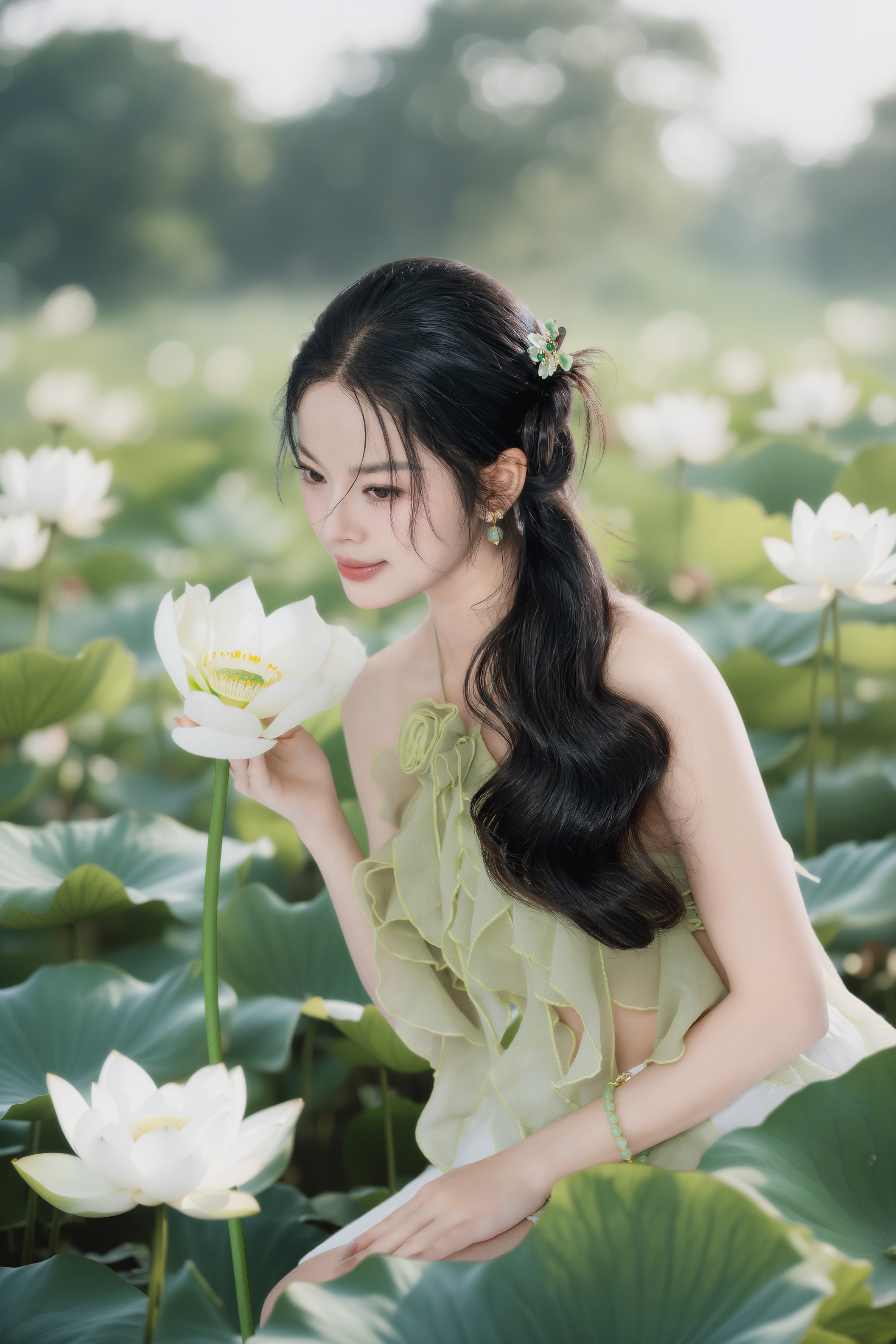 Lotus Reverie: High-End Lookbook Concept - 4