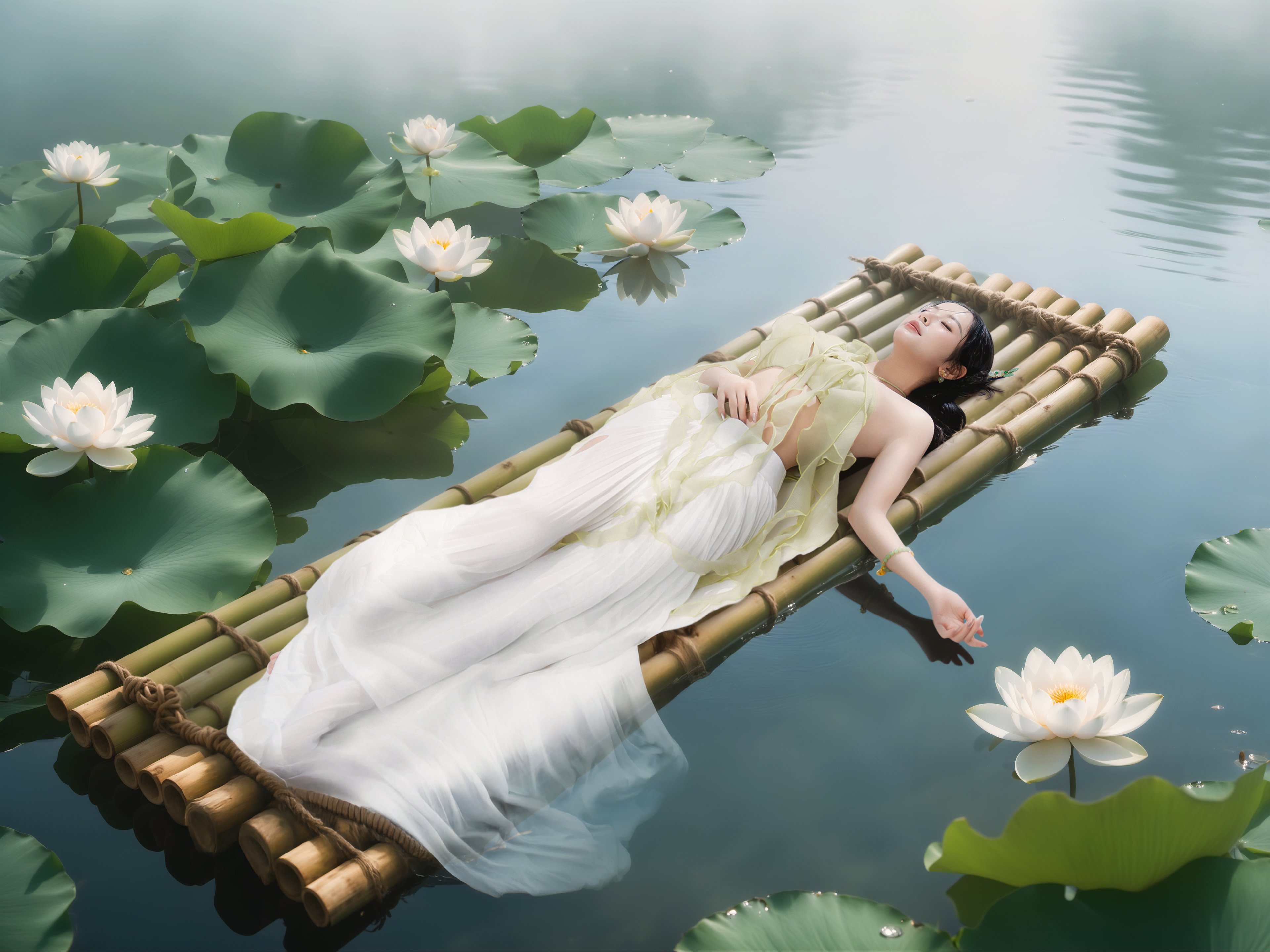 Lotus Reverie: High-End Lookbook Concept - 5