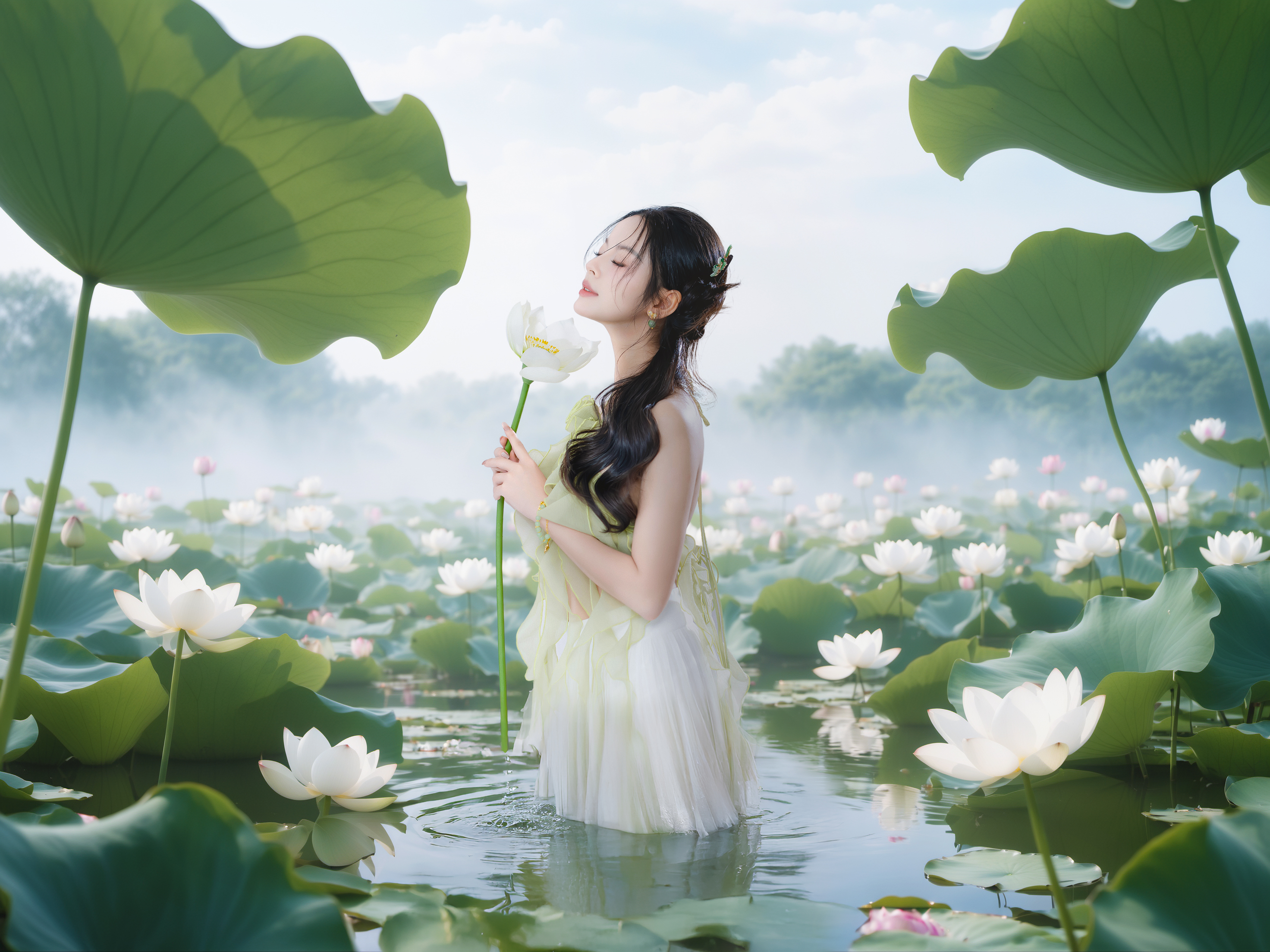 Lotus Reverie: High-End Lookbook Concept - 6