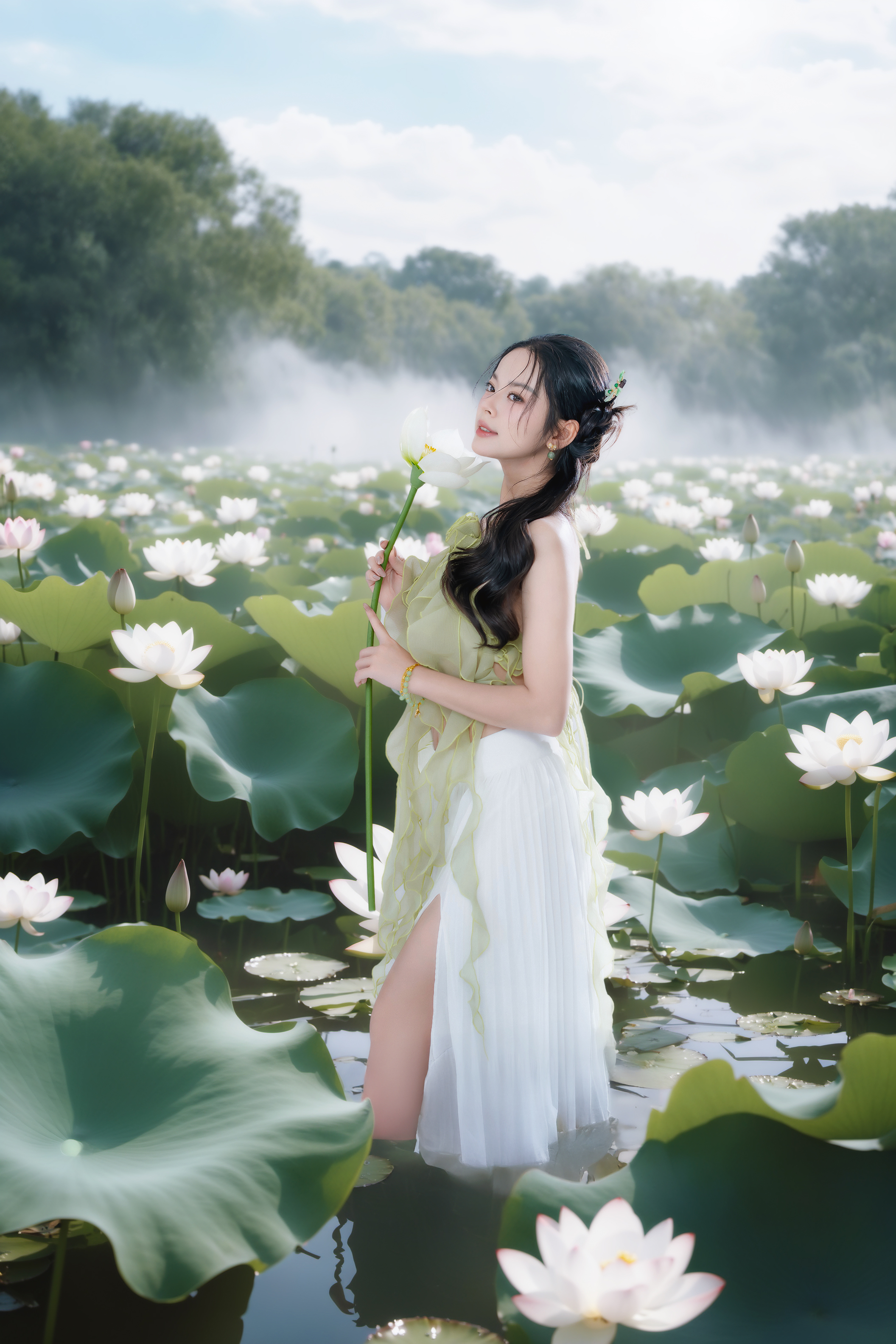 Lotus Reverie: High-End Lookbook Concept - 10